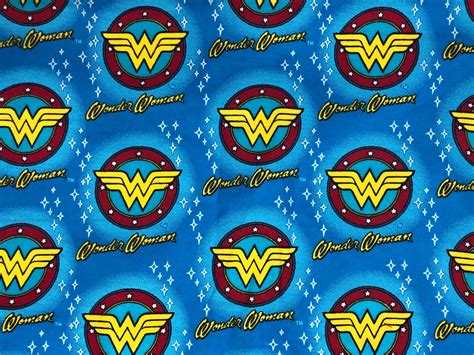 Wonder Women Fabric by the Yard 